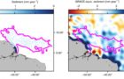 GRACE data is used to assess modern river sediment discharge